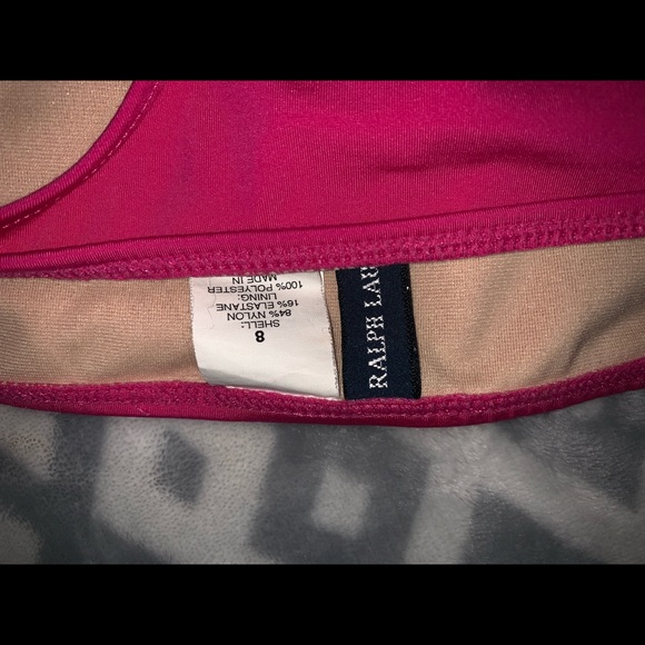 Ralph Lauren pink bikini bottom - Picture 2 of 2